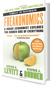 Freakonomics Book Cover